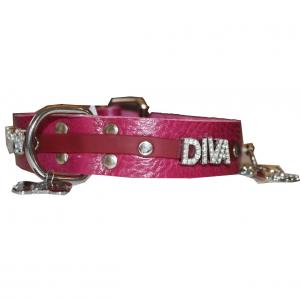 Lederhalsband DIVA