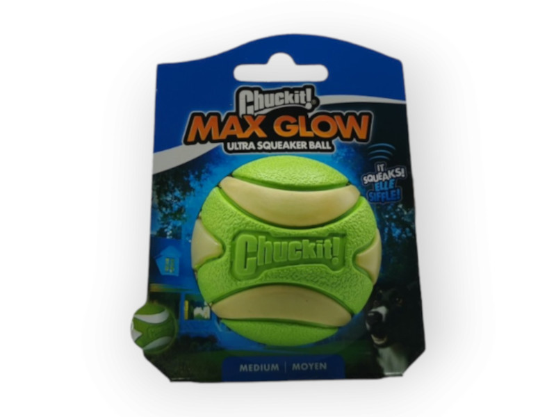 Chuckit - Max Glow Ultra Squeaker
