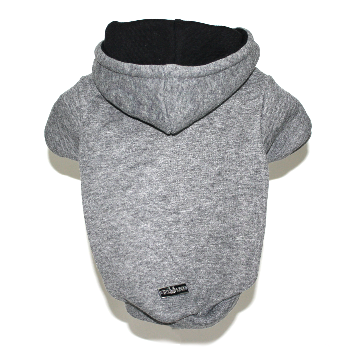 Hoodie grau/schwarz