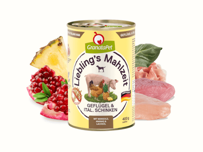 Liebling´s Mahlzeit Geflügel ital.Schinken