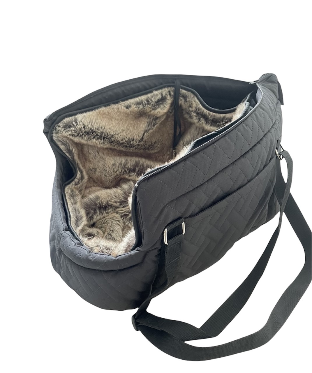 Hundetasche All Year Webpelz innen beige - altes Model