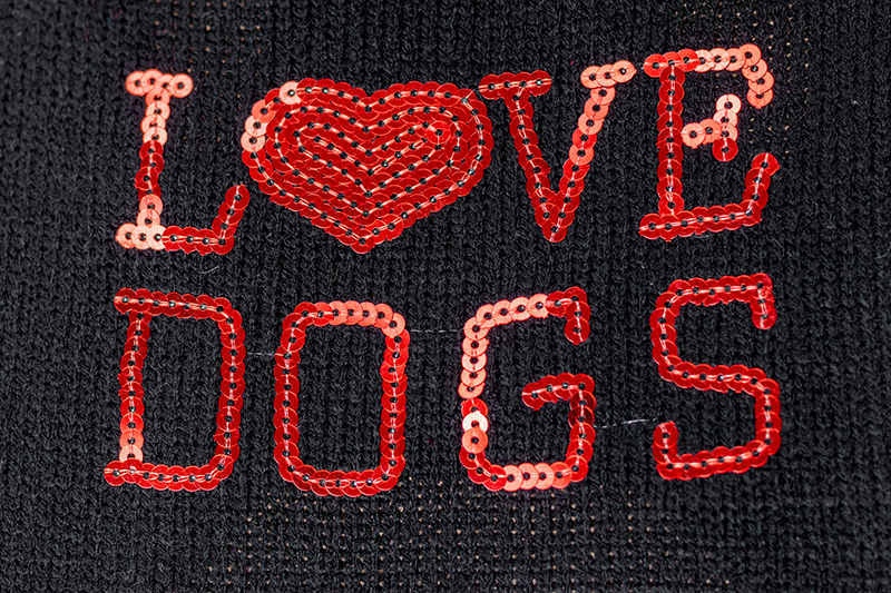 Strickhoodie LOVEDOGS