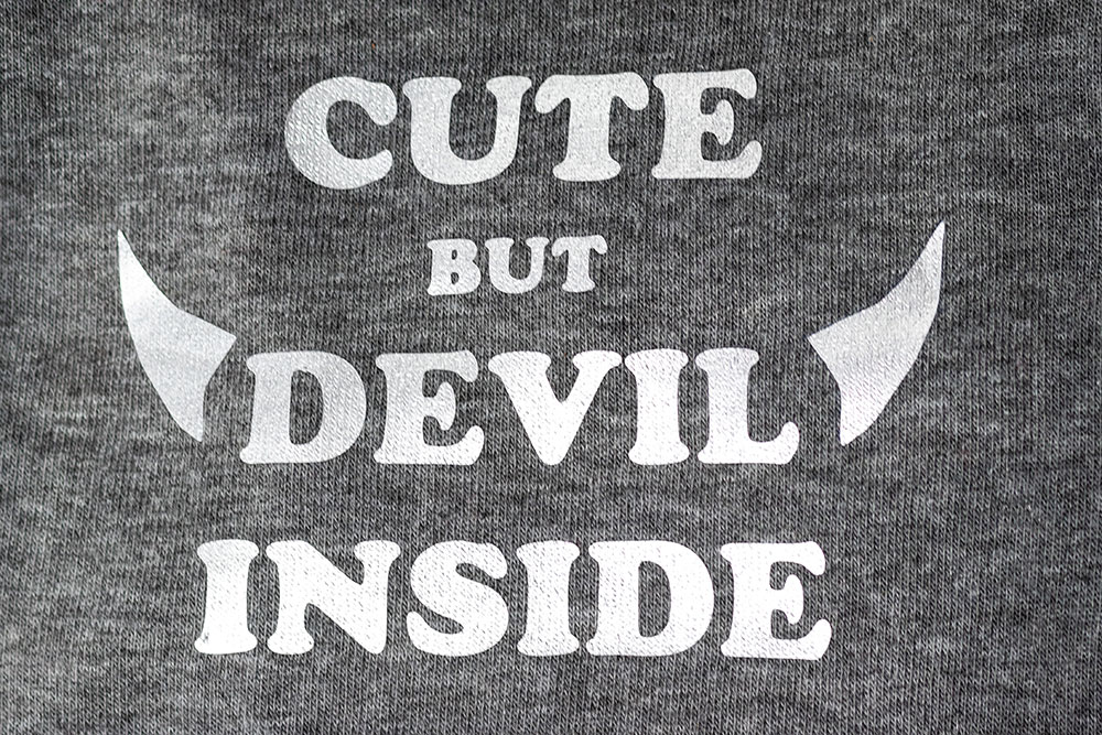 Hoodie Cute but Devil inside