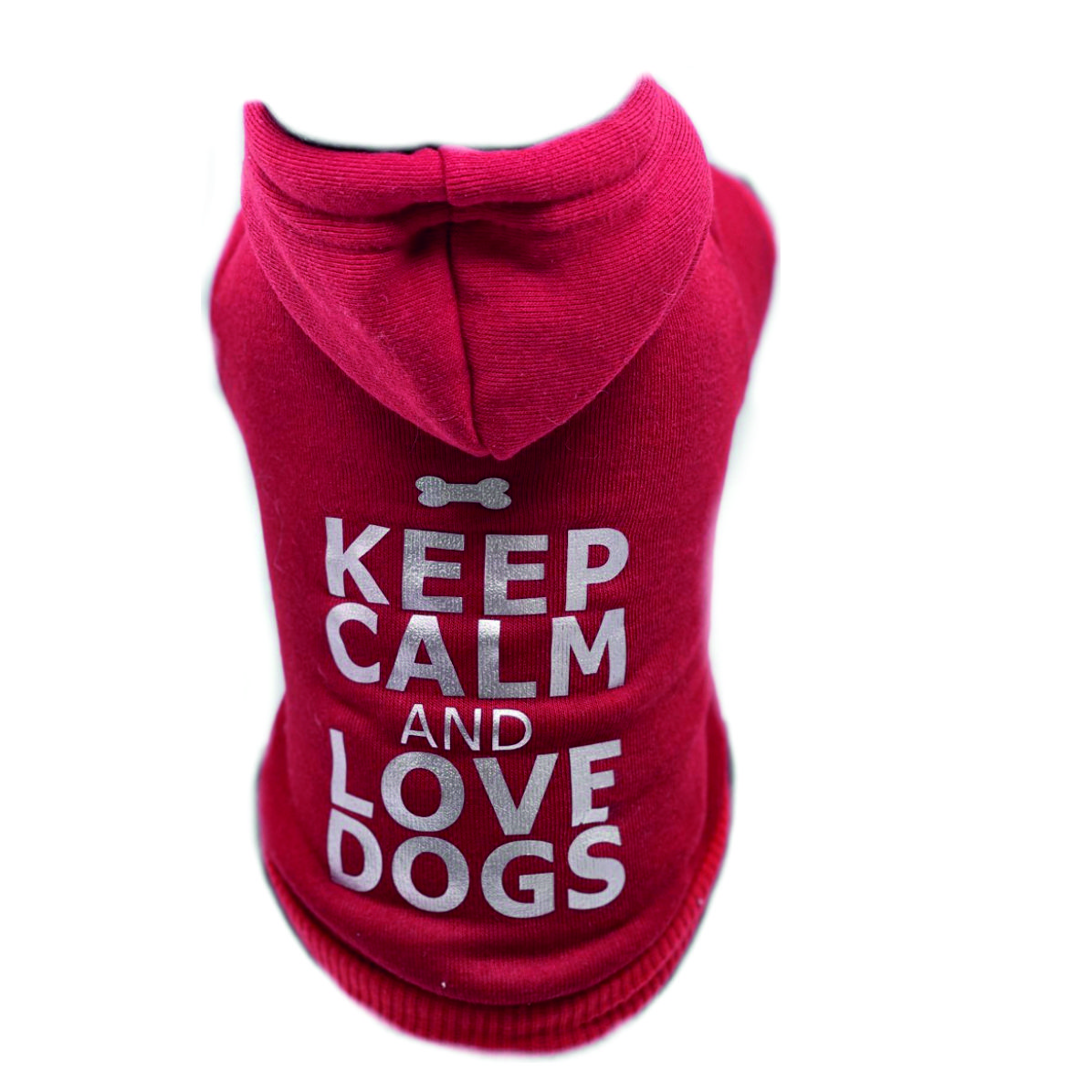 Hundehoodie Keep Calm and Love your Dog