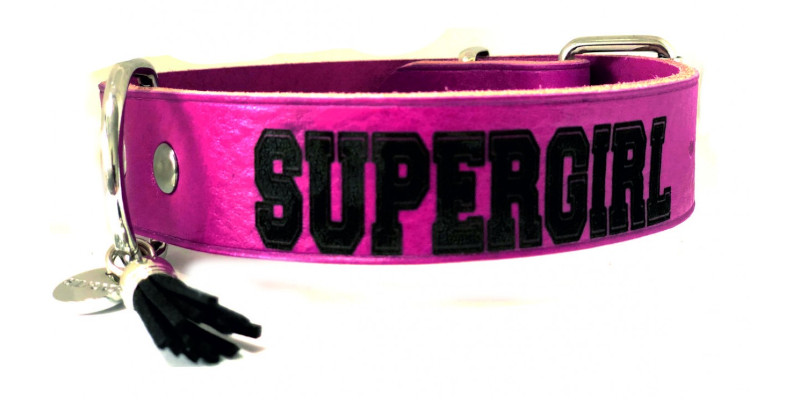 Hundehalsband SUPERGIRL