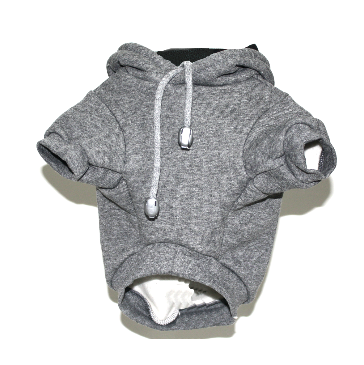 Hoodie grau/schwarz